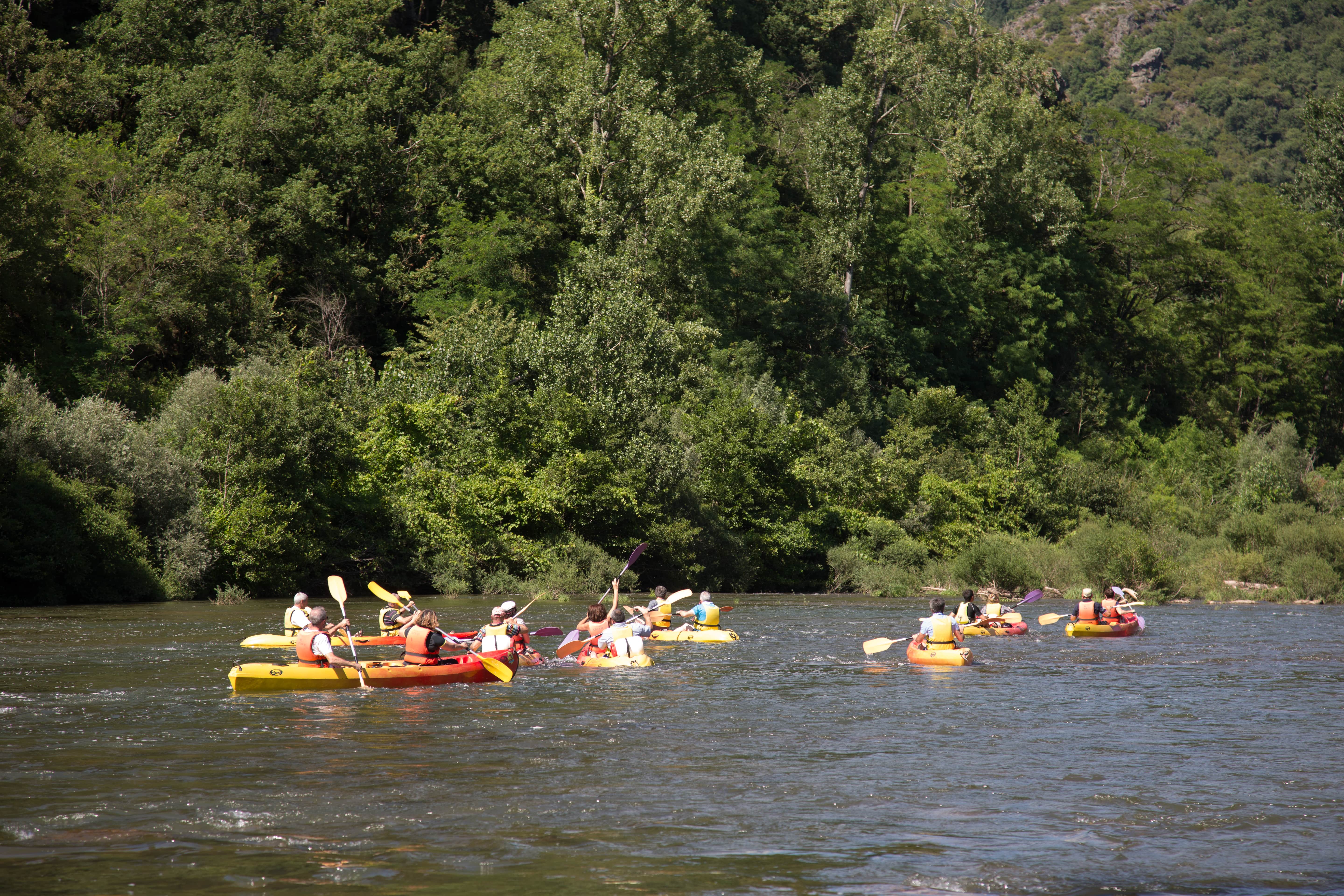 Base de canoë kayak à Ambialet