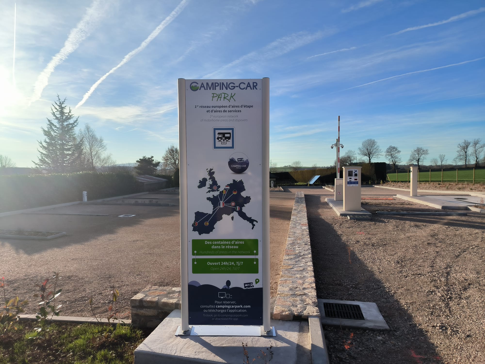 Aire de camping car Le Massegros