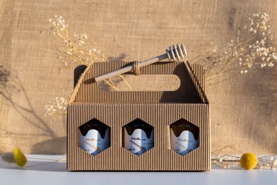 Coffret Découverte - Lot de 3 miels
