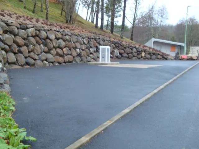 Borne de camping-car