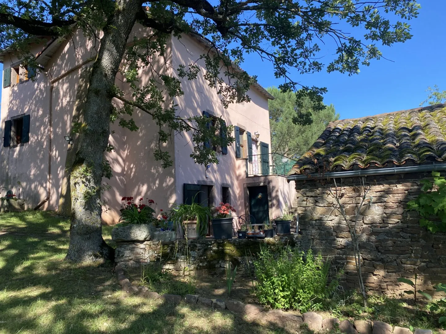 La maison façade sud