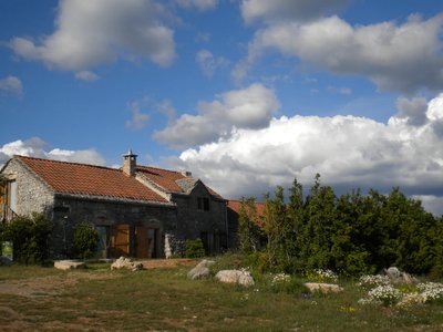 Vue extérieure gîte de Loulette