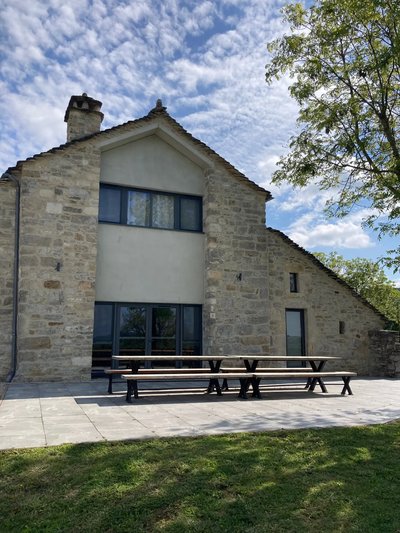 Entée du Gite du Domaine de Soussuéjouls