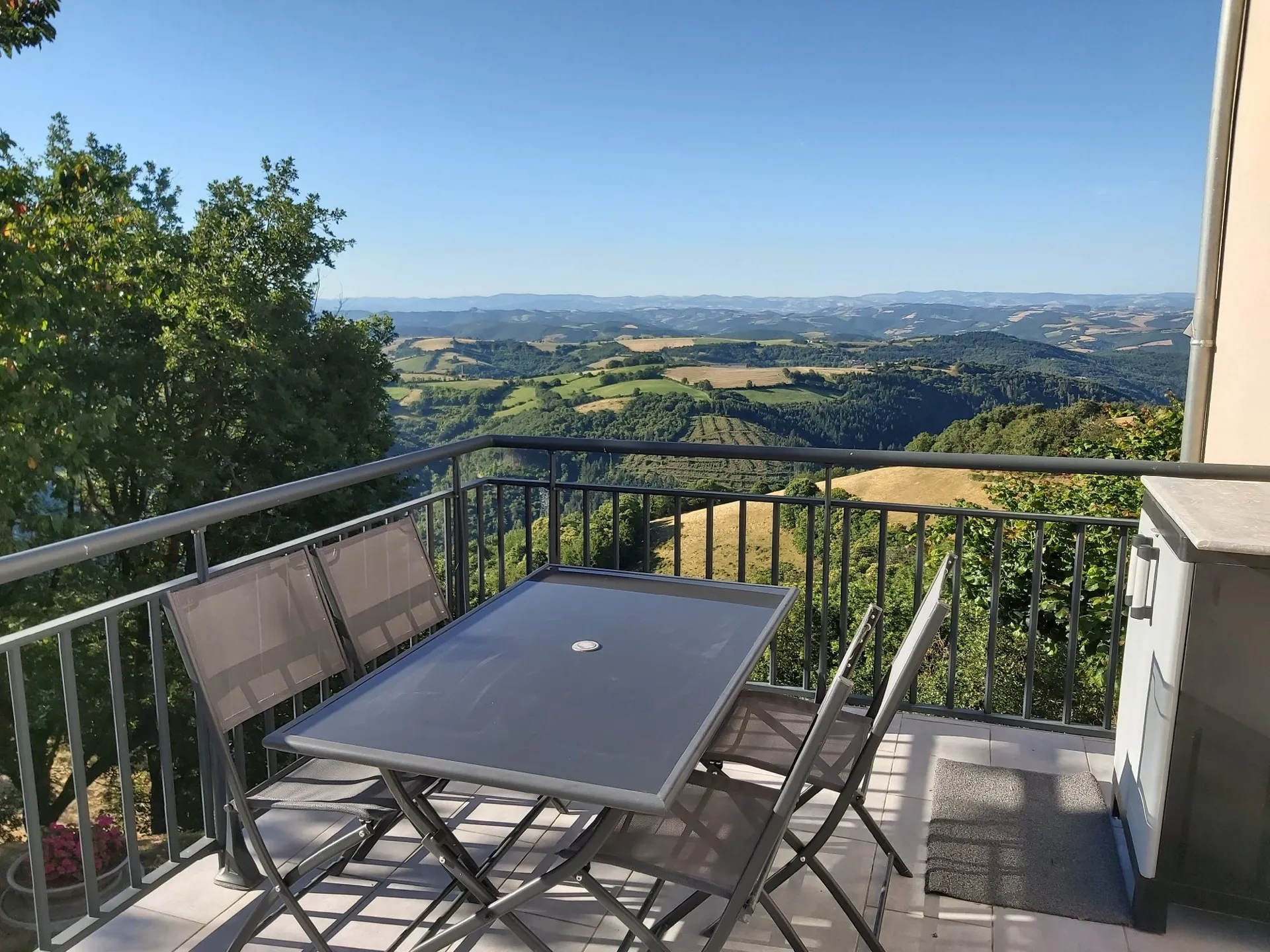 Vue depuis la terrasse