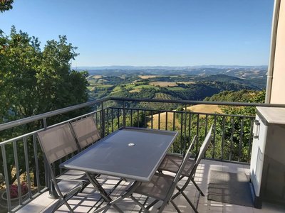 Vue depuis la terrasse