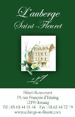 Auberge Saint Fleuret - Carte de visite