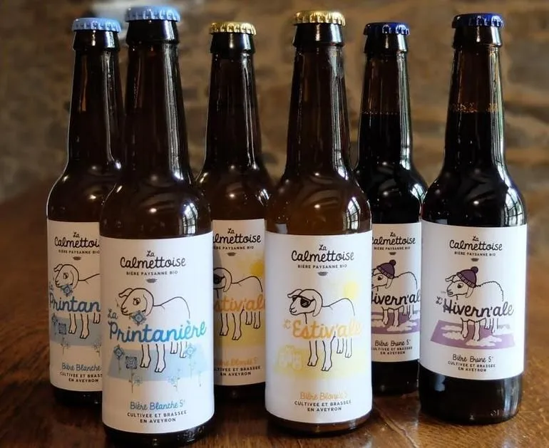 Gaec de la calmettoise - Bière paysanne