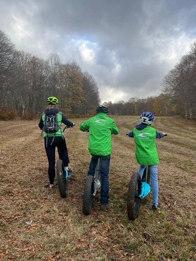 Trottinette station de Brameloup et Laguiole