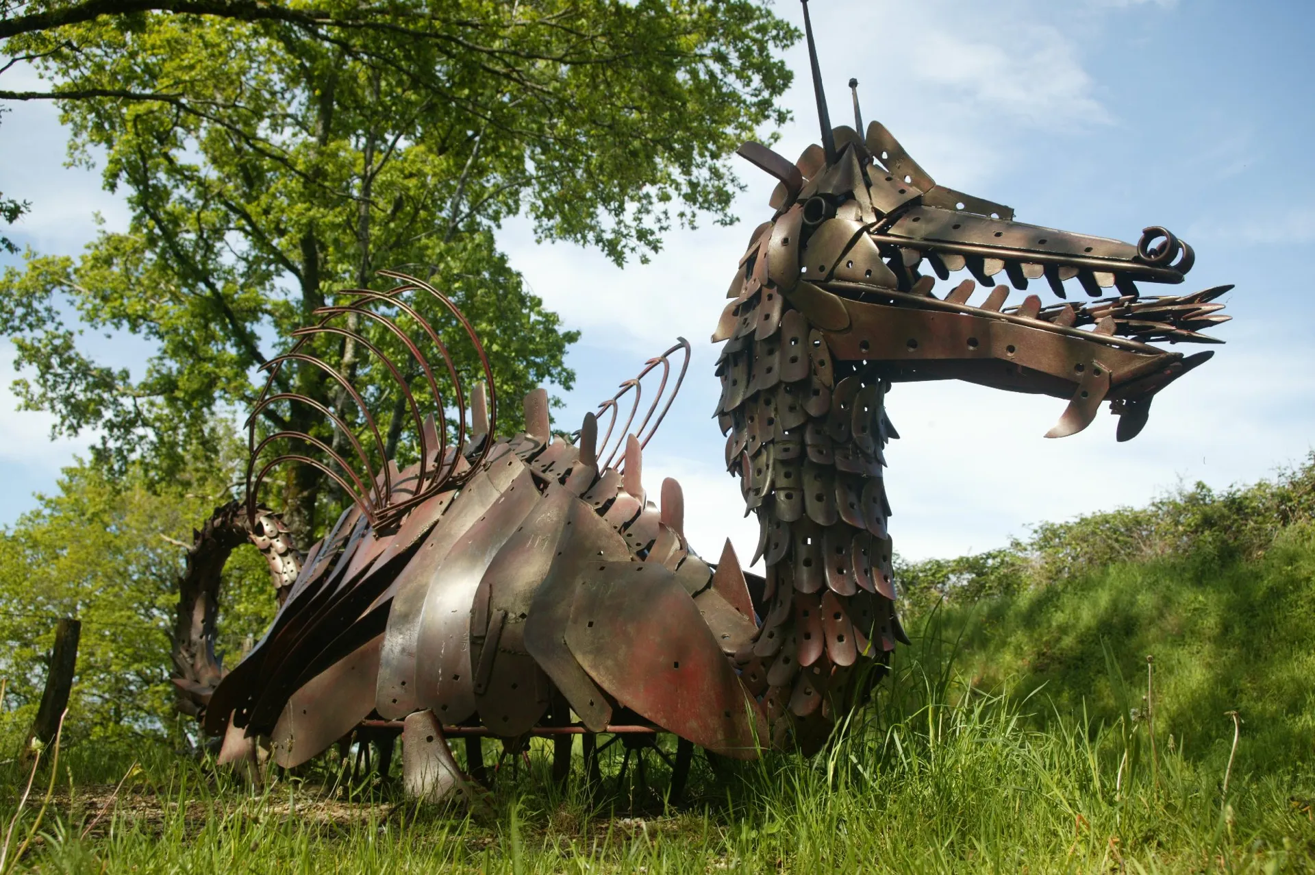 Blaise le dragon, gardien du sentier