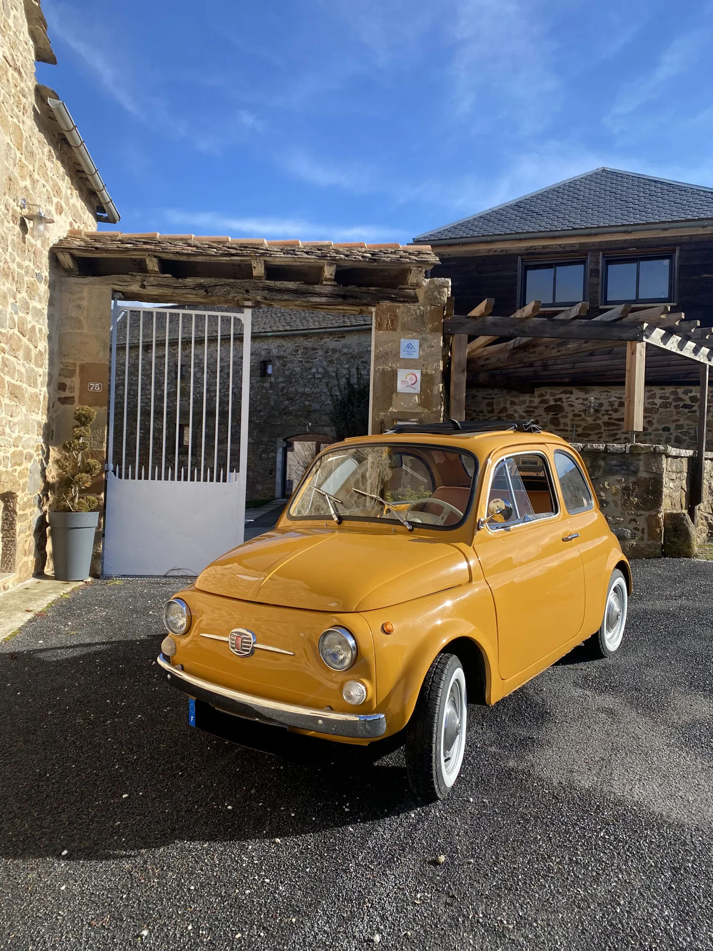 FIAT 500 prête pour le départ !