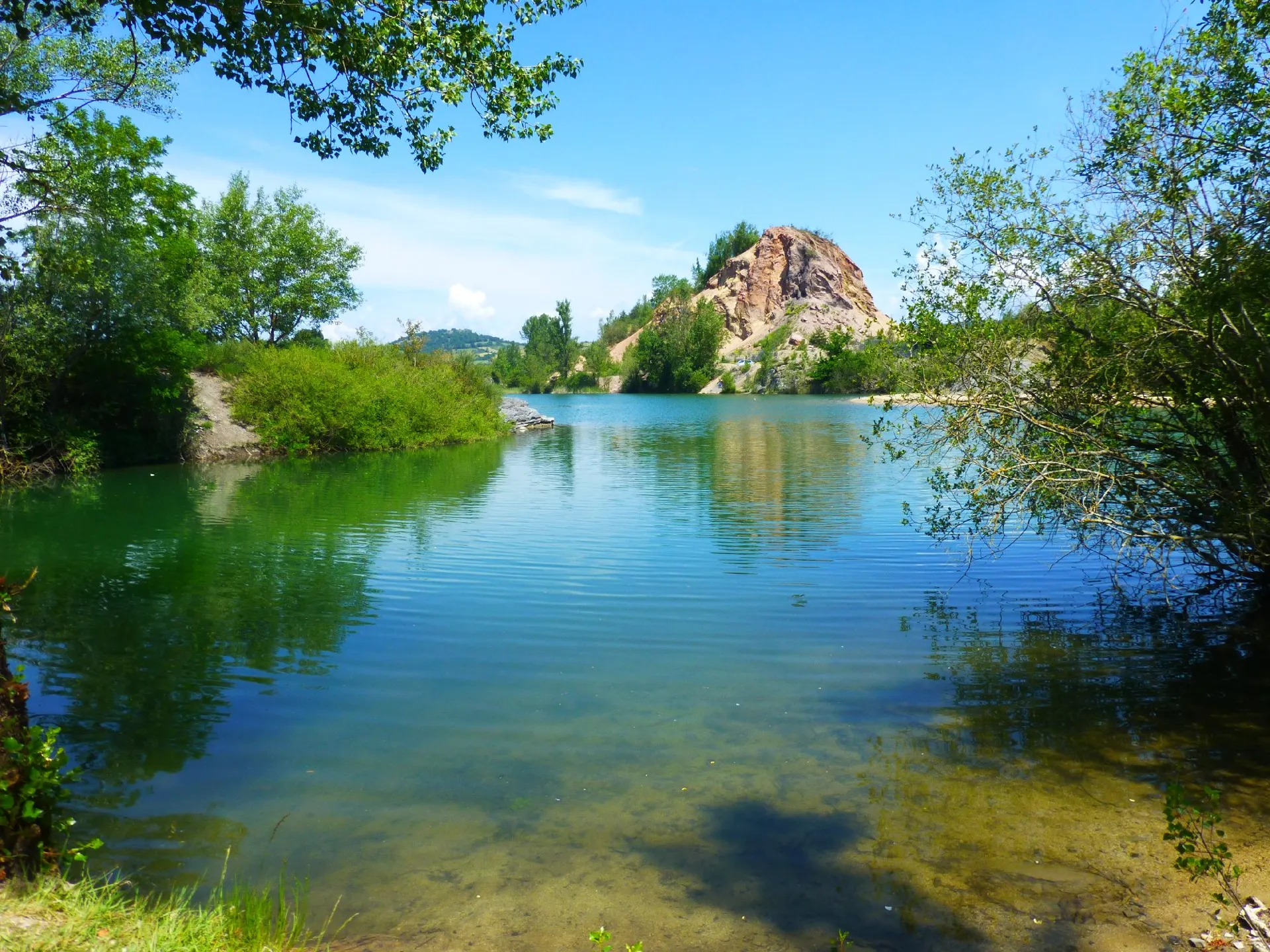Pêche au Lac de la Cisba