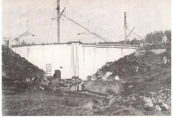 Lac de Pareloup-barrage