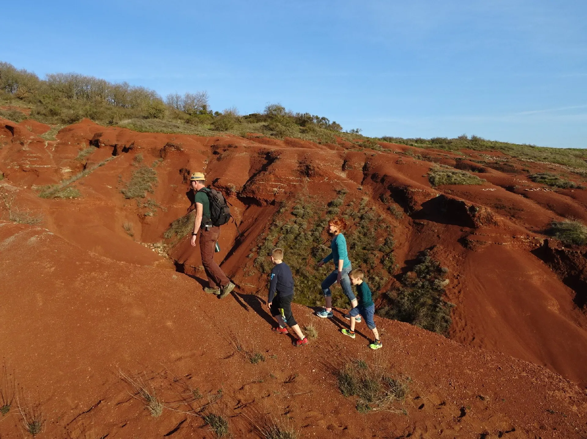 Sentier d'interprétation au coeur du Rougier