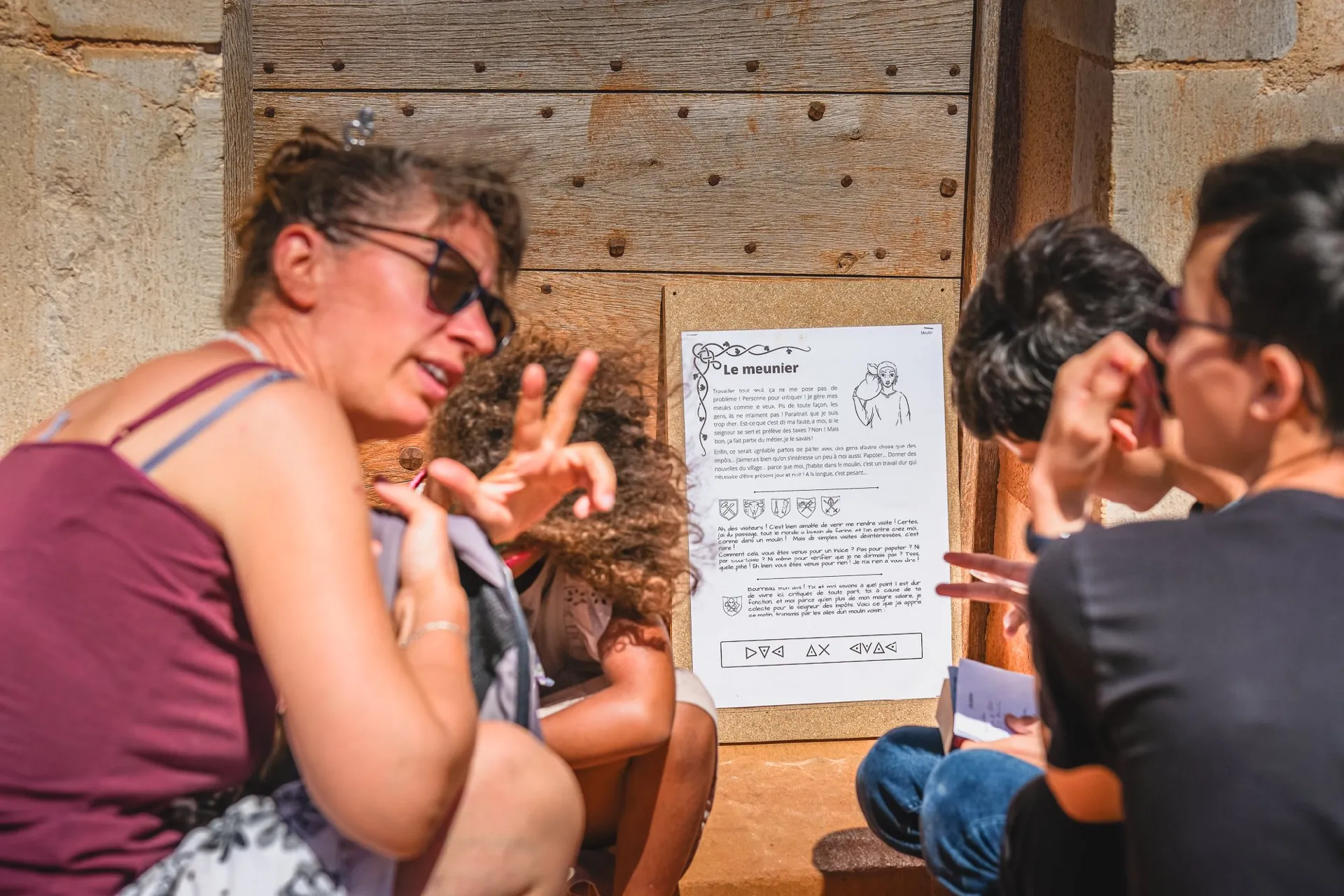 La Couvertoirade - Jeu de piste