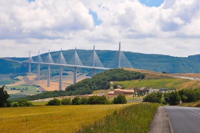 Site du viaduc de Millau, Aveyron