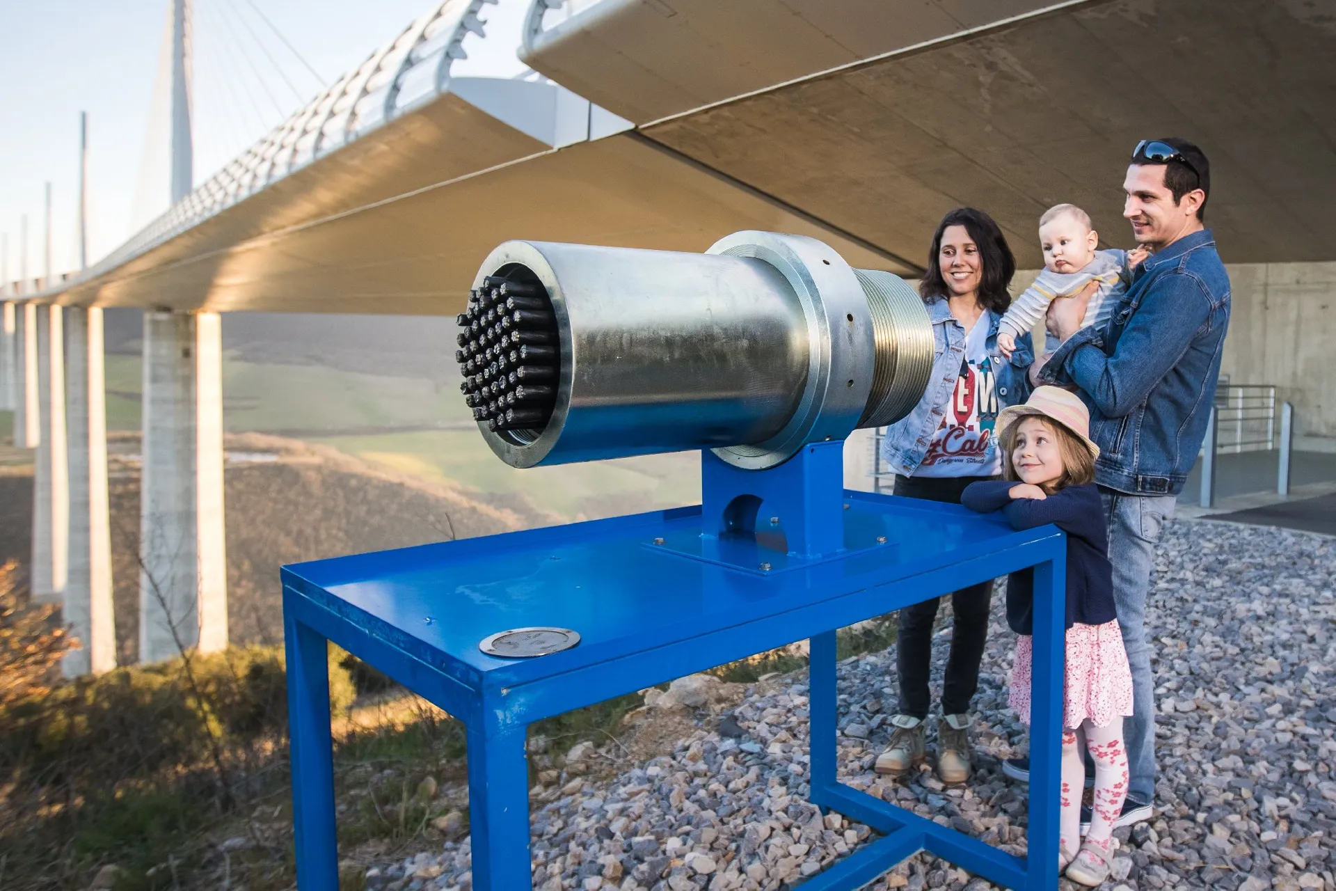Viaduc de Millau, le Sentier des Explorateurs