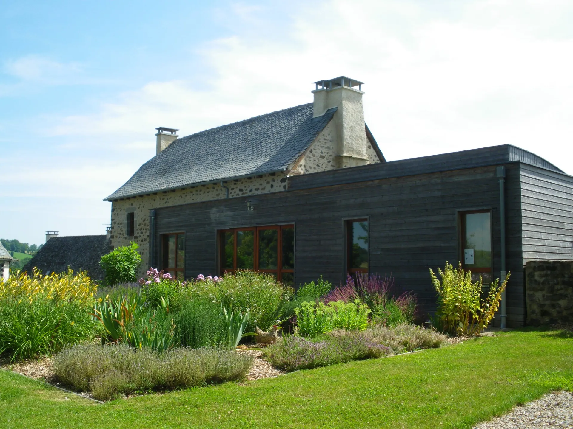 Le Jardin des 5 sens à Taussac