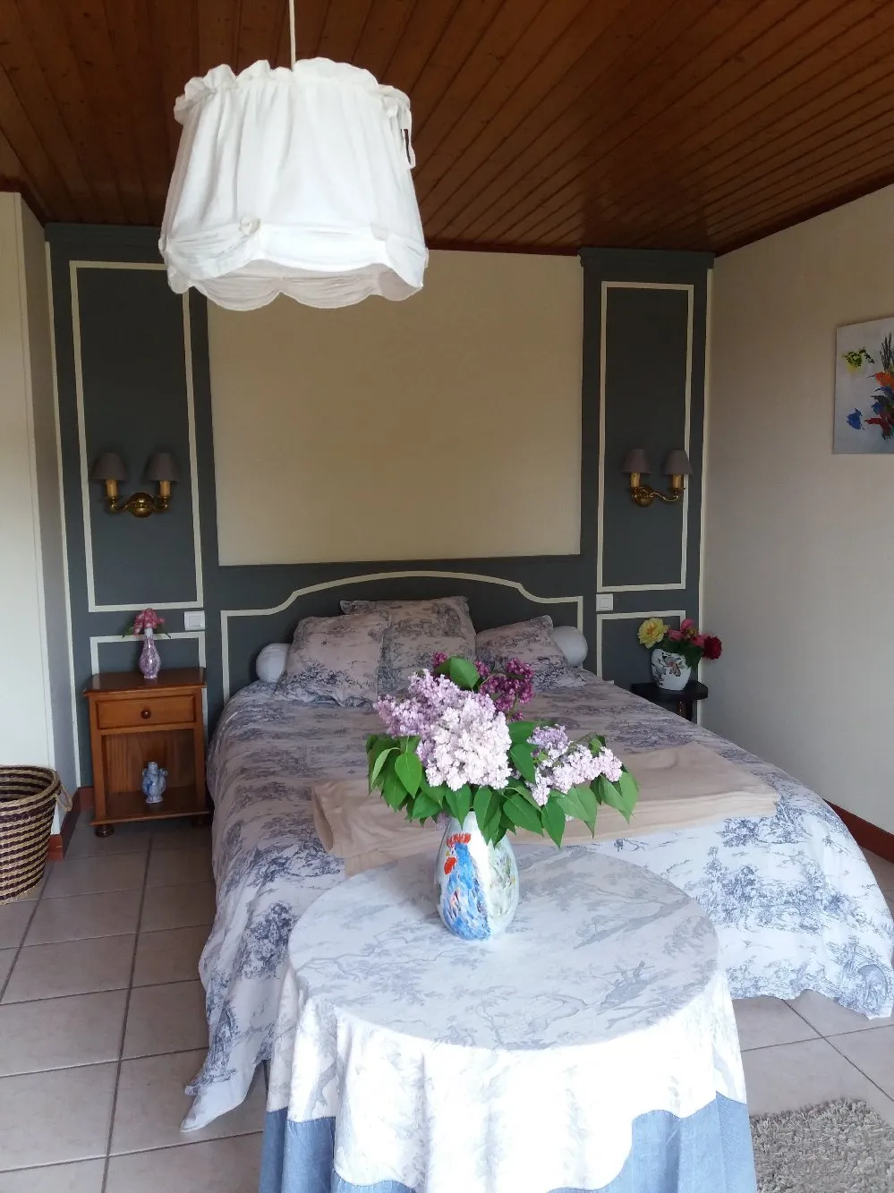 Chambre - lit double