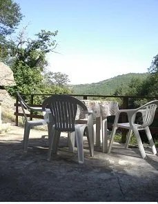 Domaine la Clairière - gîte 2 à 4 personnes avec véranda