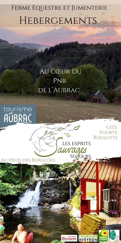 Les Esprits Sauvages - Chambres d'hôtes Yourte et Roulotte