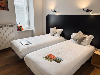 Chambre à lits jumeaux