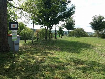 Aire de camping-car au Mas d'Herens