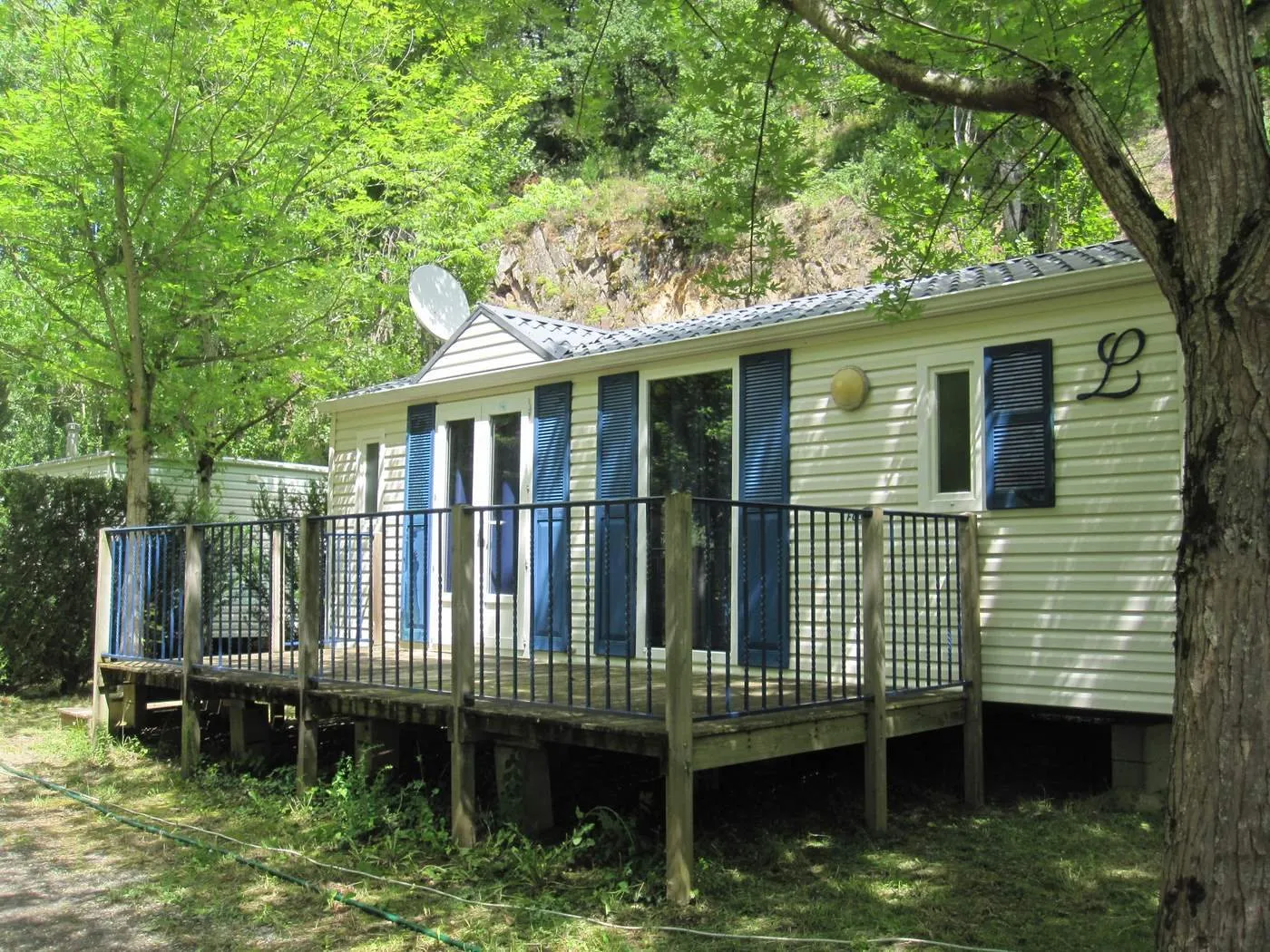 Mobile-home 2 chambres Camping de la Prade