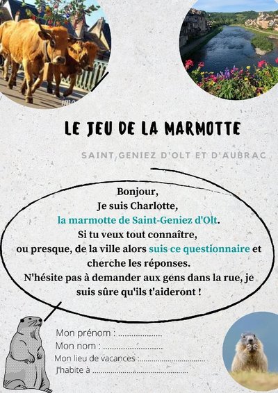 Le jeu de la Marmotte