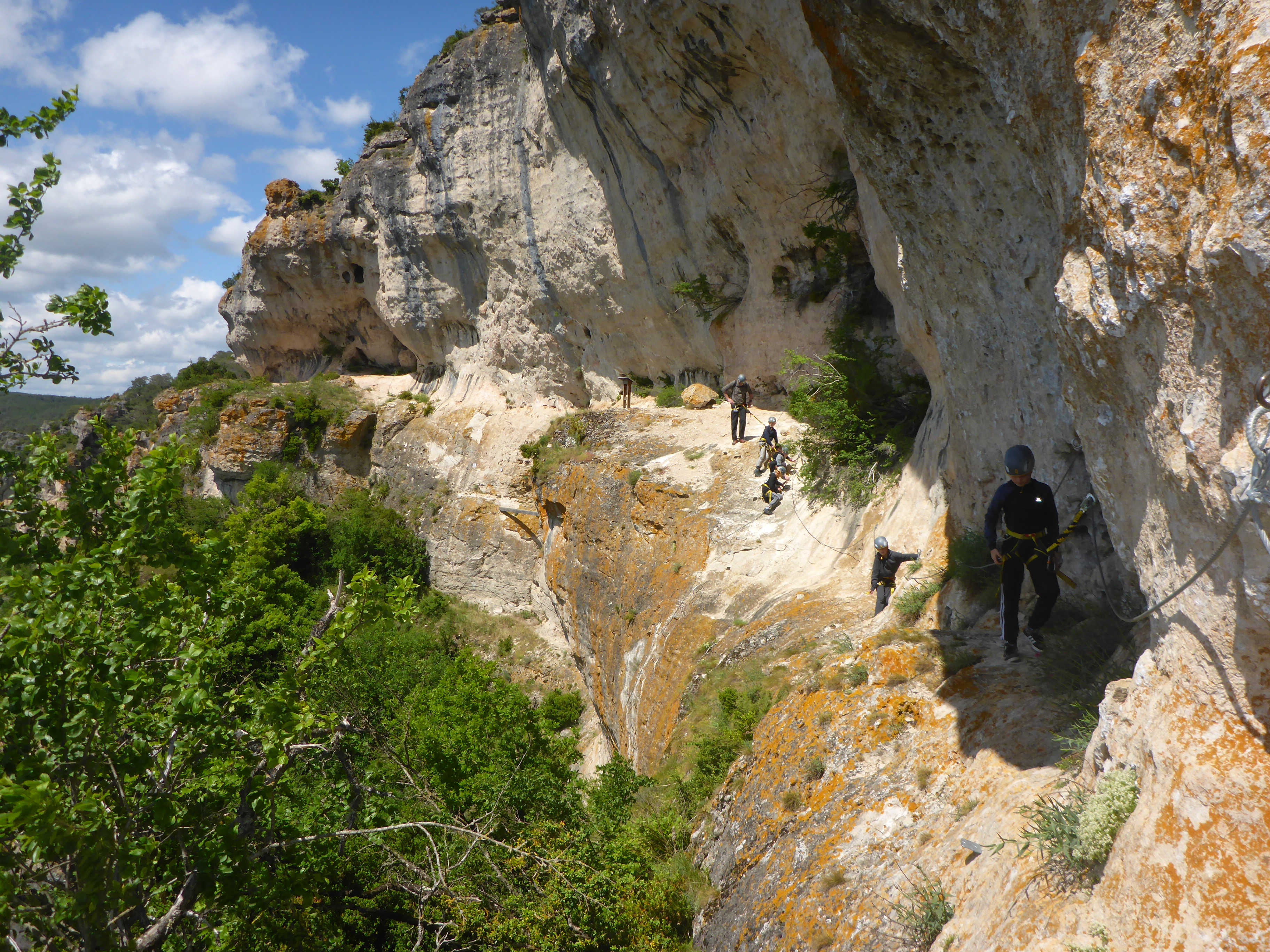 Via Ferrata millau lozere
