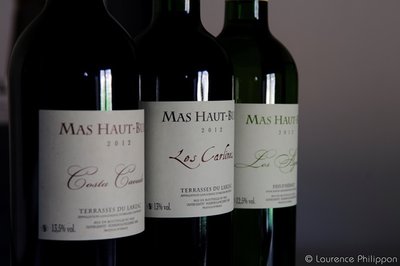 trois cuvees Mas haut buis