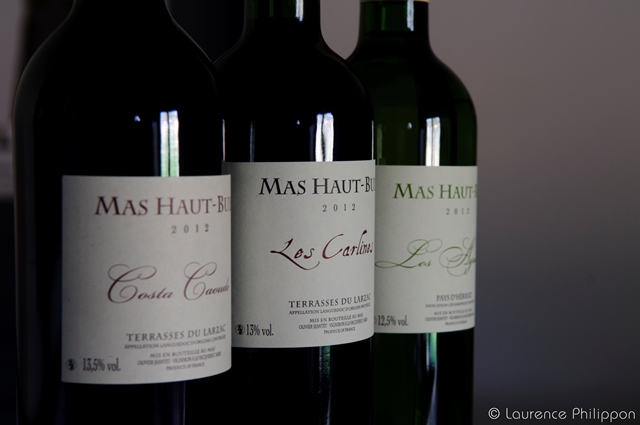 trois cuvees Mas haut buis