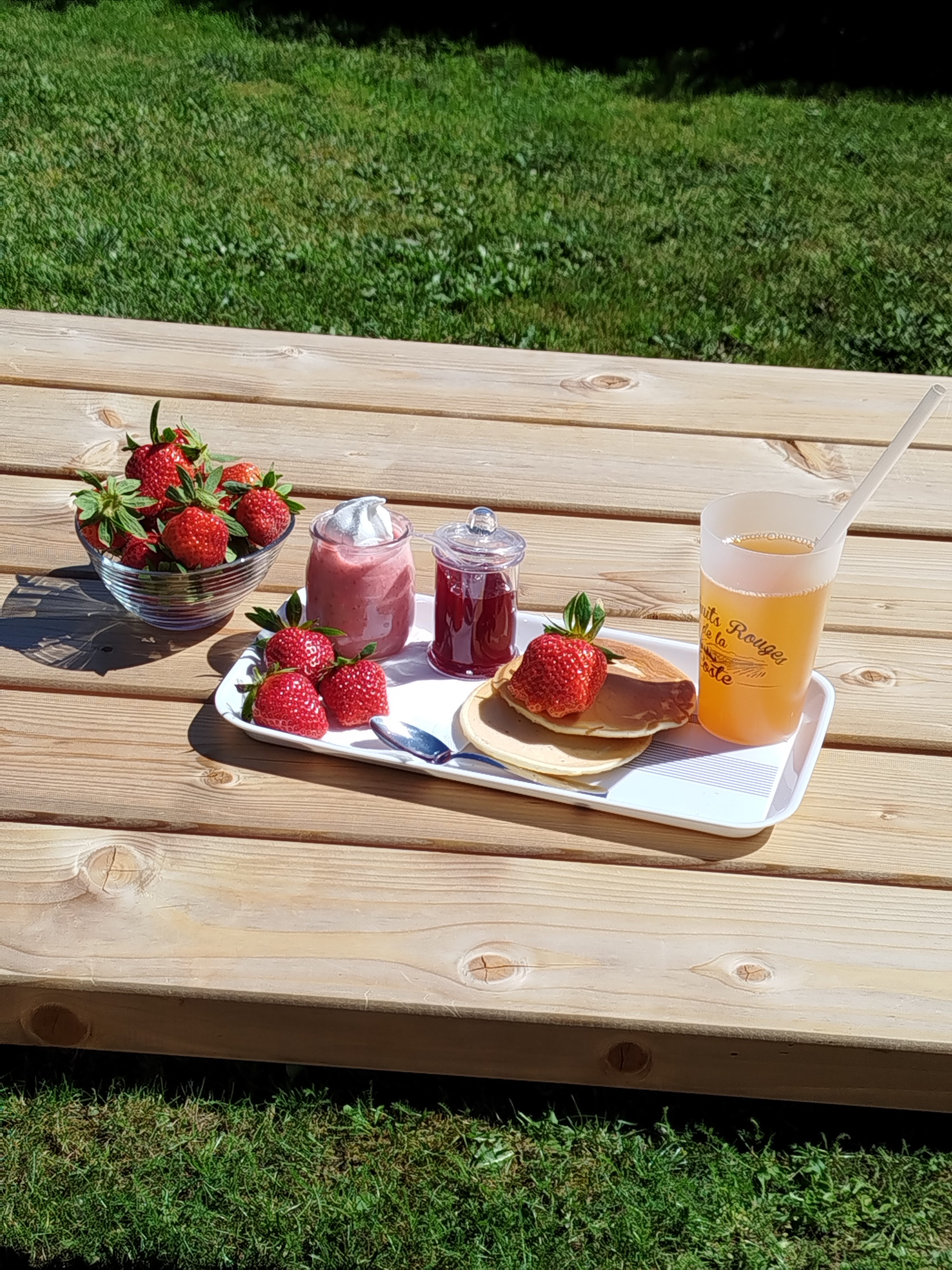 Goûter en extérieur