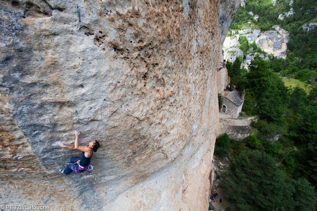 Site d'escalade le cirque des Baumes
