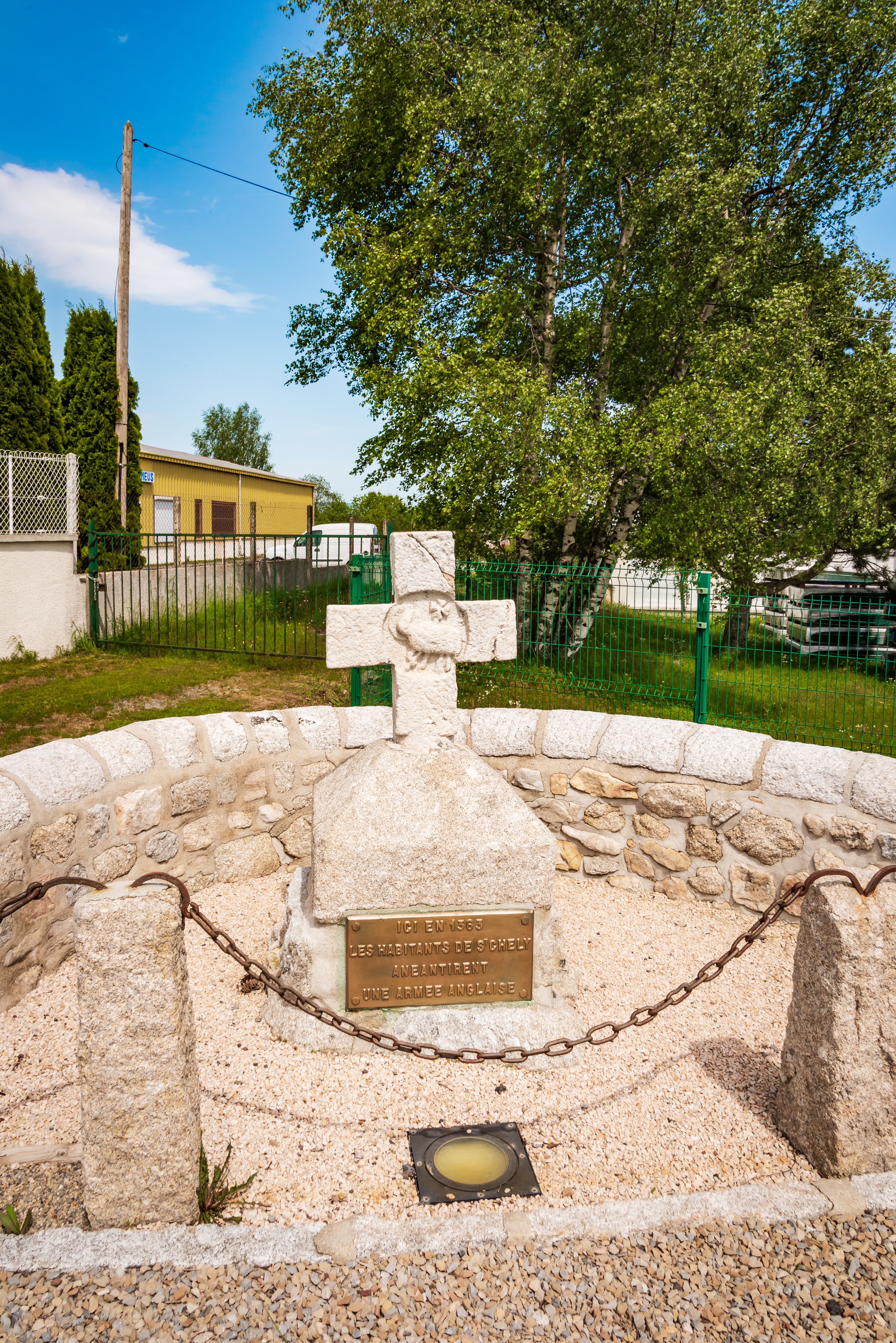 Croix des Anglais à Saint-Chély-d'Apcher