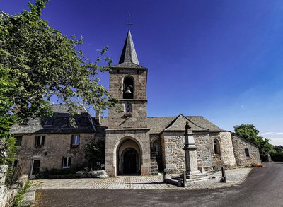 Église Berc - vue générale extérieure