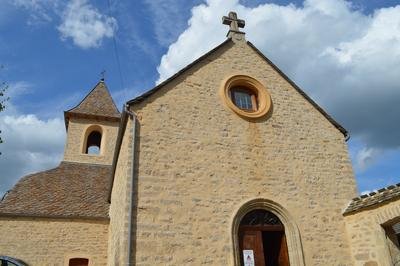 Eglise d'Auxillac - extérieur