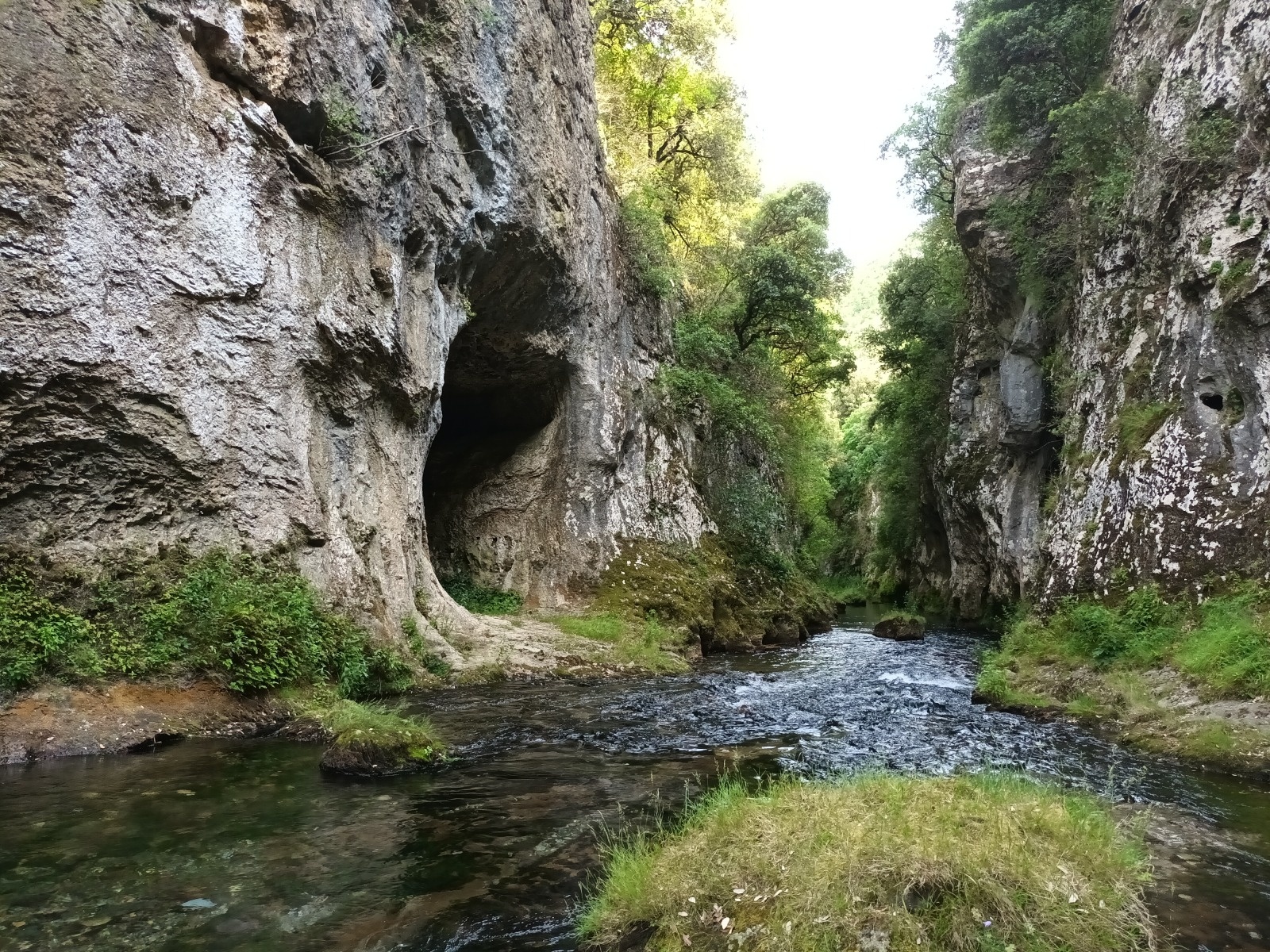 Gorges de la Vis aux Moulins de la Foux