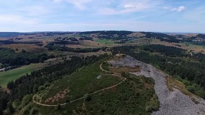 Pic de Mus_vue aérienne