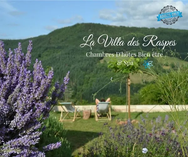 Jardin vue sur le causse