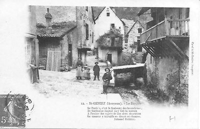 Rue du Barribès Saint Geniez d'Olt