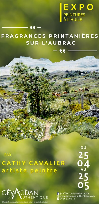 Affiche Fragrances printanières sur l'Aubrac - 1