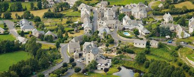 Soulage Bonneval depuis les airs