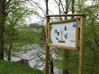 Panneau d'interprétation