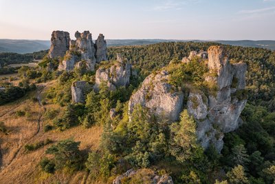 Rochers ruiniformes de Roquesaltes