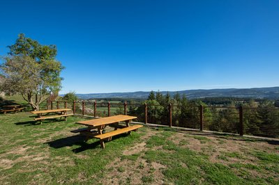 Point de vue sur les monts de la Margeride