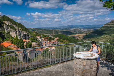 Table d'orientation de Roquefort