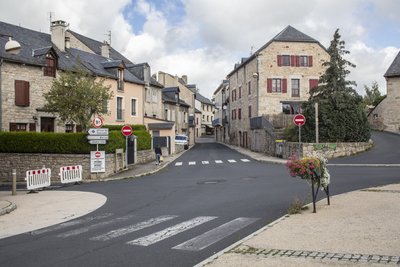 Le bourg de Saint-Chély-d'Apcher