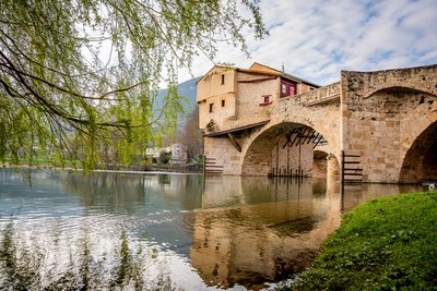 Le Pont Vieux et son moulin