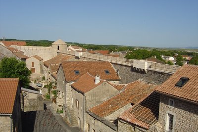 Chemin de ronde vu intérieure
