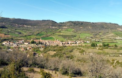 Panorama sur Ste-Eulalie du Cernon